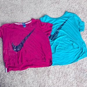 Two Nike T-shirts